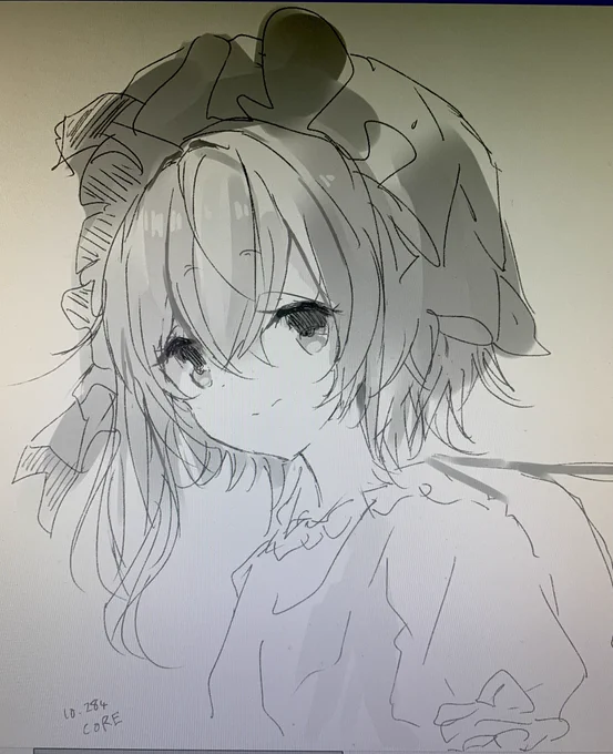 スカーレットちゃん朝落書き 
