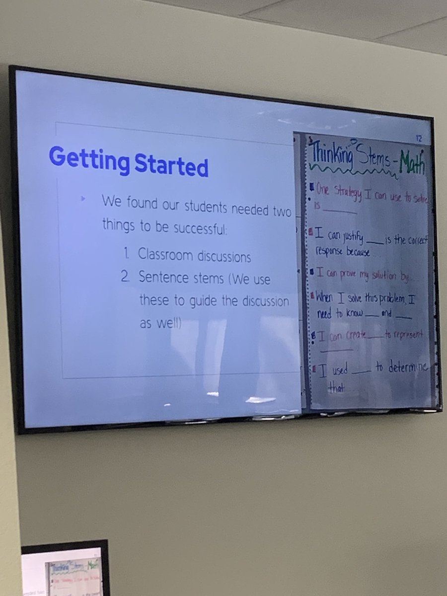 Some excellent after school PD going on right now! Led by some amazing teachers who incorporate writing into MATH! ✖️➗➕➖✍️<a href="/Curriculum_GISD/">Granbury ISD Curriculum Department</a>  <a href="/granburyisd/">Granbury ISD</a>