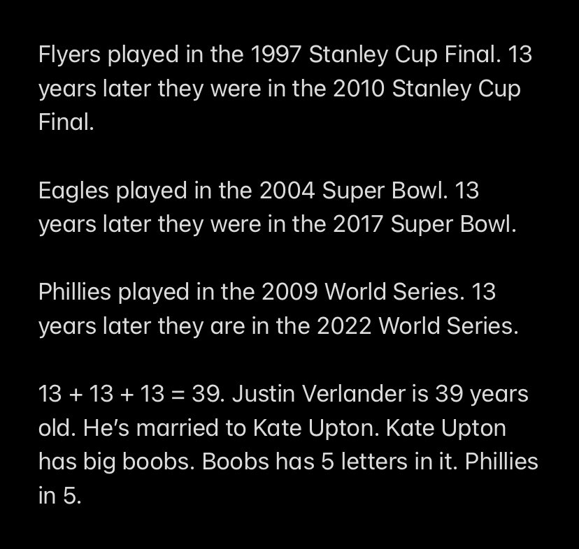 jordiebarstool's tweet photo. Did some research for my official #WorldSeries prediction https://t.co/qvThcNxyri