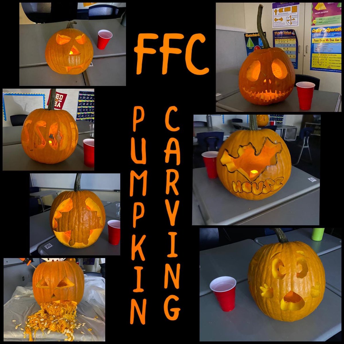 Second annual FFC Pumpkin Carving Contest 🎃 

#OurLittleFamily #FFC