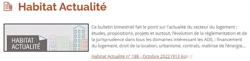 Retrouvez les récentes études publiées sur le logement, les nouveaux textes juridiques, l'actualité des acteurs du #logement et de l'#immobilier et de l'énergie
À télécharger ici 📕👉bit.ly/3RTo5qn