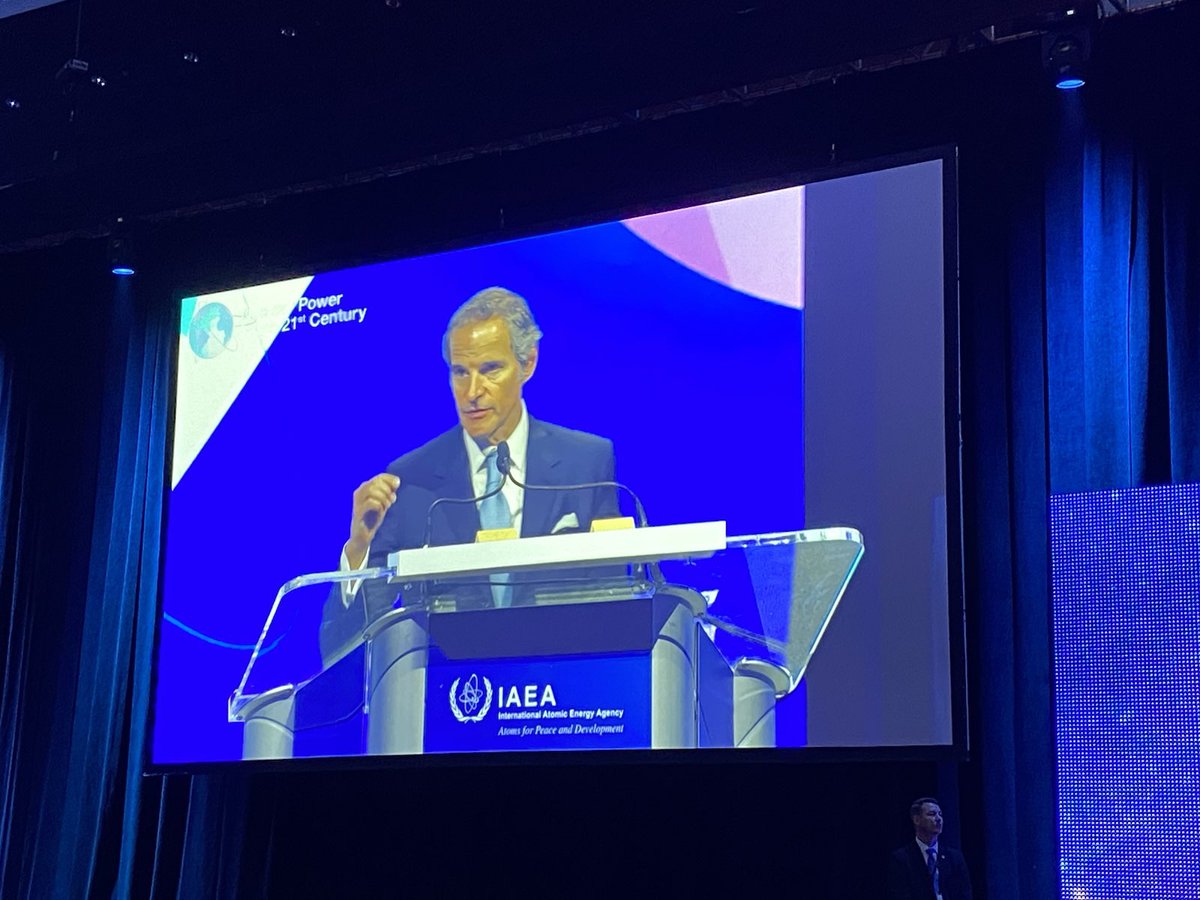 Today, @MOEestonia🇪🇪 DSG Antti Tooming attended IAEA Ministerial on Nuclear Power in DC🇺🇸 While fighting against climate change & phasing out from oil shale energy by 2️⃣0️⃣3️⃣5️⃣, the energy security is crucial, incl analysing the potential of using #nucleartechnology