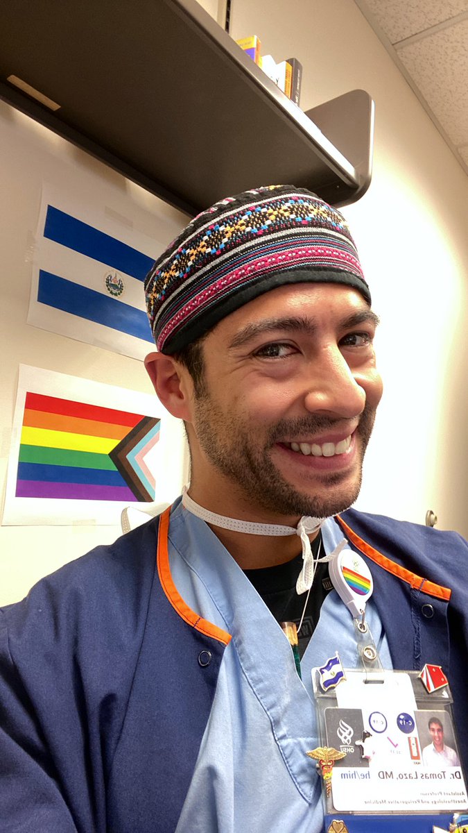 Today I supervised 2 residents who are URM. We cared for our pts, learned a lot, then laughed & commiserated about our immigrant stories/hardships growing up. I need them to know they BELONG. If this queer Salvadoran immigrant can make it, so can they. #DEI #RepresentationMatters