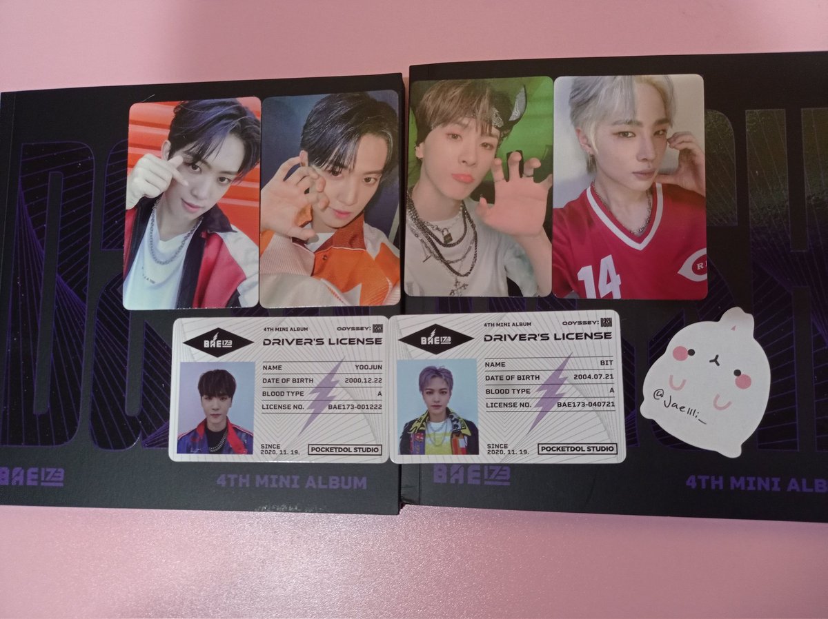 Thank you so much <a href="/BAE173_intl/">BAE173 international</a> for the GA!!! I received the album in a really good condition 👍🏻 Also thank you for putting two Doha's pc ❤❤❤
#BAE173 #비에이이173⠀
#ODYSSEY_DaSH