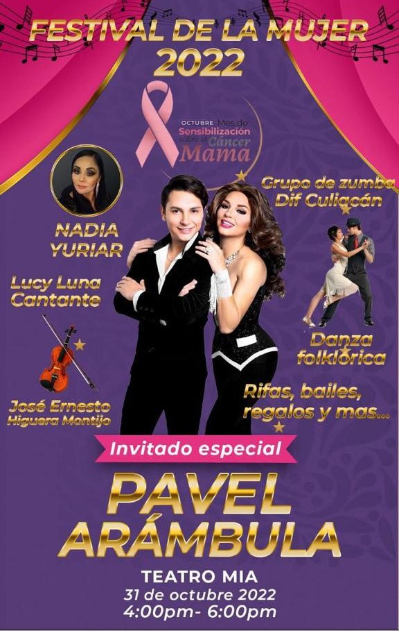 OviLily's tweet photo. Los esperamos este lunes 31 de octubre en el festival de la mujer, en el teatro MIA en Culiacán Sinaloa.

Acompañado de Manuel Butchart en teclados y Colette Sánchez en coros. https://t.co/dKyRQtc8AP