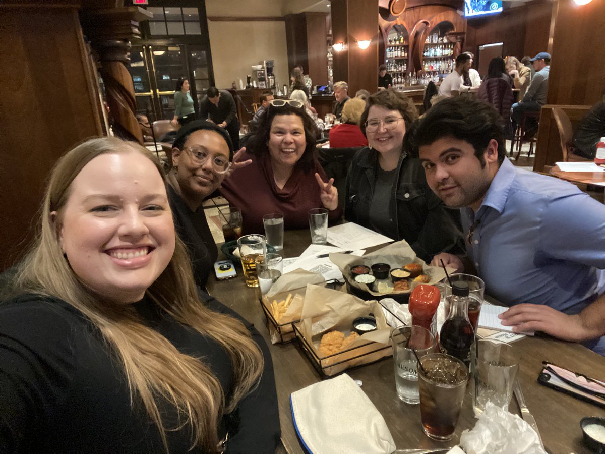 Played trivia tonight with these @MPRnews colleagues and a bunch of others for @AAJAMN! #aajamntrivia