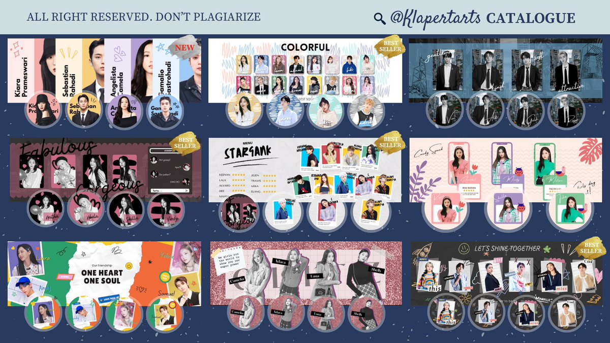 Help RT! Thankies 🤍

Klapertarts OPEN lagi!

ADA KATALOG BARU layout classy, layout coret coret, layout gemes, layout couple dan layout squad

#zonauang #zonajajan #zonaba