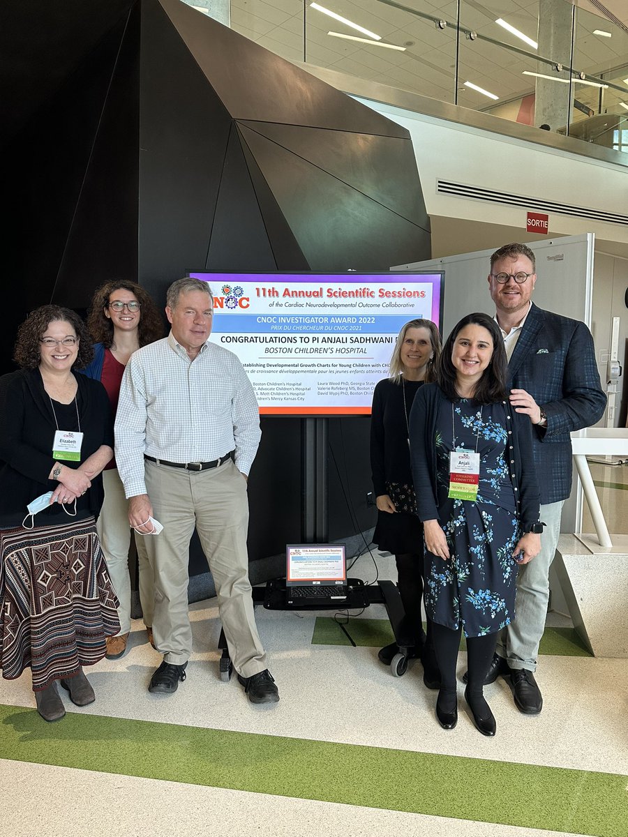 Anjali Sadhwani (@asadhwani79) on Twitter photo Honored to receive the CNOC investigator award and incredibly thankful for this brillant team of collaborators working on this project with me. Missing Jennifer butcher and Laura wood. #CNOC2022 <a href="/CardiacNeuro/">Cardiac Neurodevelopmental Outcome Collaborative</a> <a href="/DrSamButler/">Samantha Butler</a> <a href="/vrofeber/">Valerie Rofeberg</a> Honored to receive the CNOC investigator award and incredibly thankful for this brillant team of collaborators working on this project with me. Missing Jennifer butcher and Laura wood. #CNOC2022 <a href="/CardiacNeuro/">Cardiac Neurodevelopmental Outcome Collaborative</a> <a href="/DrSamButler/">Samantha Butler</a> <a href="/vrofeber/">Valerie Rofeberg</a>