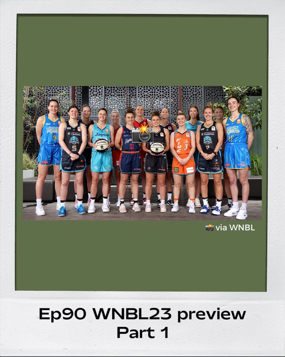 TheBreezePod's tweet photo. 🚨 EARLY pod 💦

In Part 1 of #WNBL23 preview we cover reigning Champs Boomers, finalist’s the Lynx, late season bloomers Bendigo &amp; a rebuild at #UCCaps.

Our host’s take an early stab at how the 43rd season is shaping up! 

🎧 https://t.co/ucz6OedkOT / 
 https://t.co/yzfyMrEH9J https://t.co/Rw0pqVFIZs
