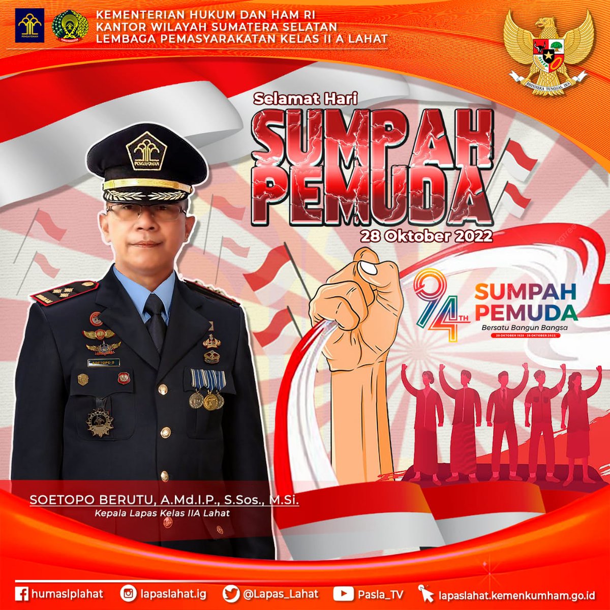 Lapas_Lahat's tweet photo. Laki-laki dan perempuan ialah sebagai dua sayapnya seekor burung. Jika dua sayap sama kuatnya, maka terbanglah burung itu sampai ke puncak yang tinggi, jika patah satu dari pada dua sayap itu, maka tak dapatlah terbang burung itu sama sekali

@Lapas_Lahat 
@Lapas_Lahat https://t.co/zCek9Sop3w