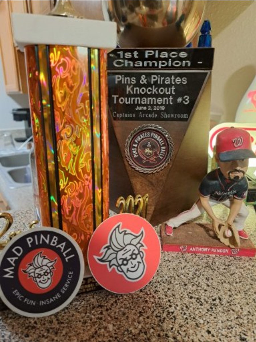 Mad_Pinball's tweet photo. Hey, hey, hey, hey Brian Krivonak! Looking good enjoying that Mad Pinball prize pack!
What is that you say....? We are debuting our new Mad Scientist poster this weekend?! That sounds like a chance for a giveaway!
Thanks for the support!
#MadPinball #GoMad #GetMad https://t.co/LwV8t53Fxd