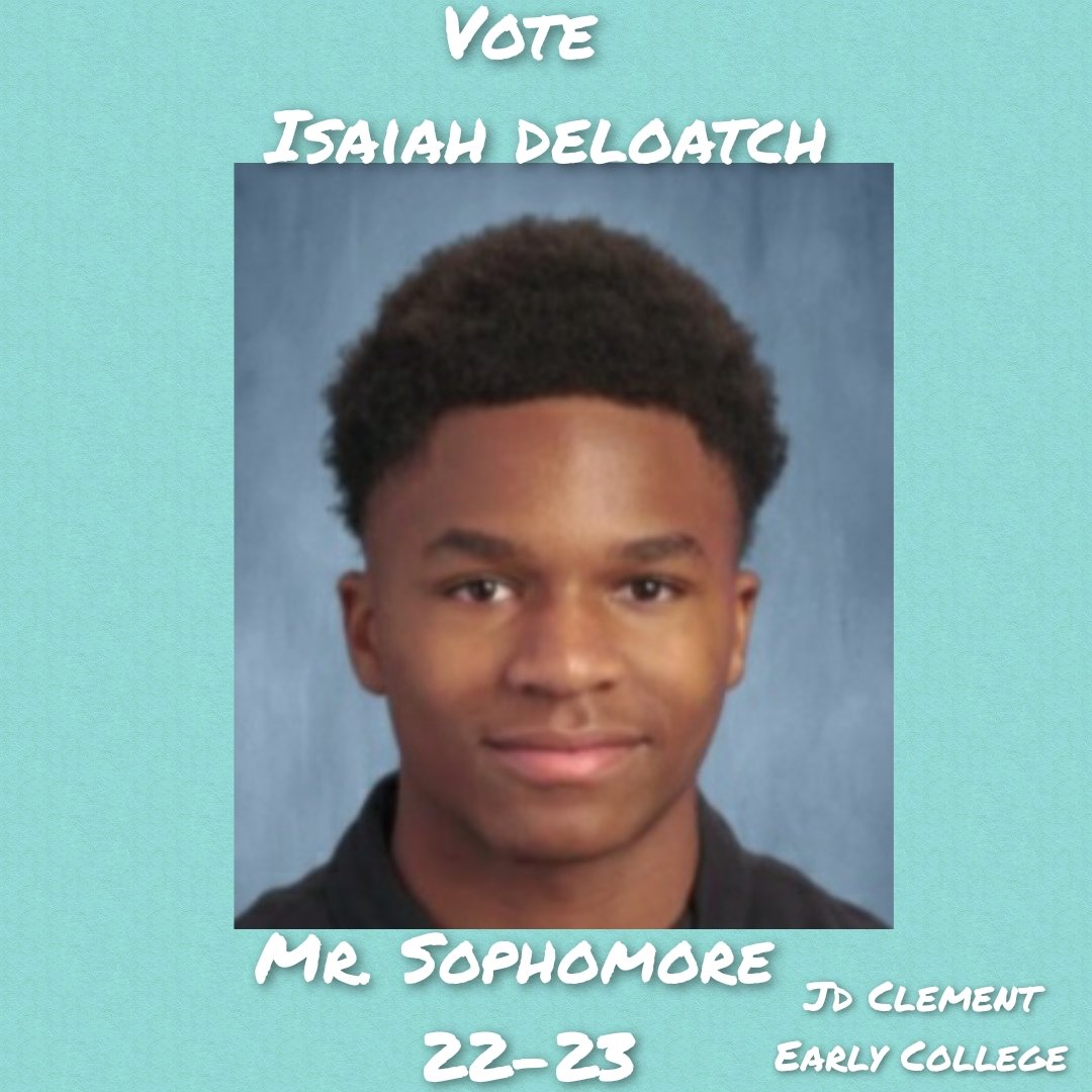 DeloatchIsaiah's tweet photo. Thank you to everyone who voted 4 me.....officially Mr. Sophomore 22-23 https://t.co/R0hQGdOYWZ