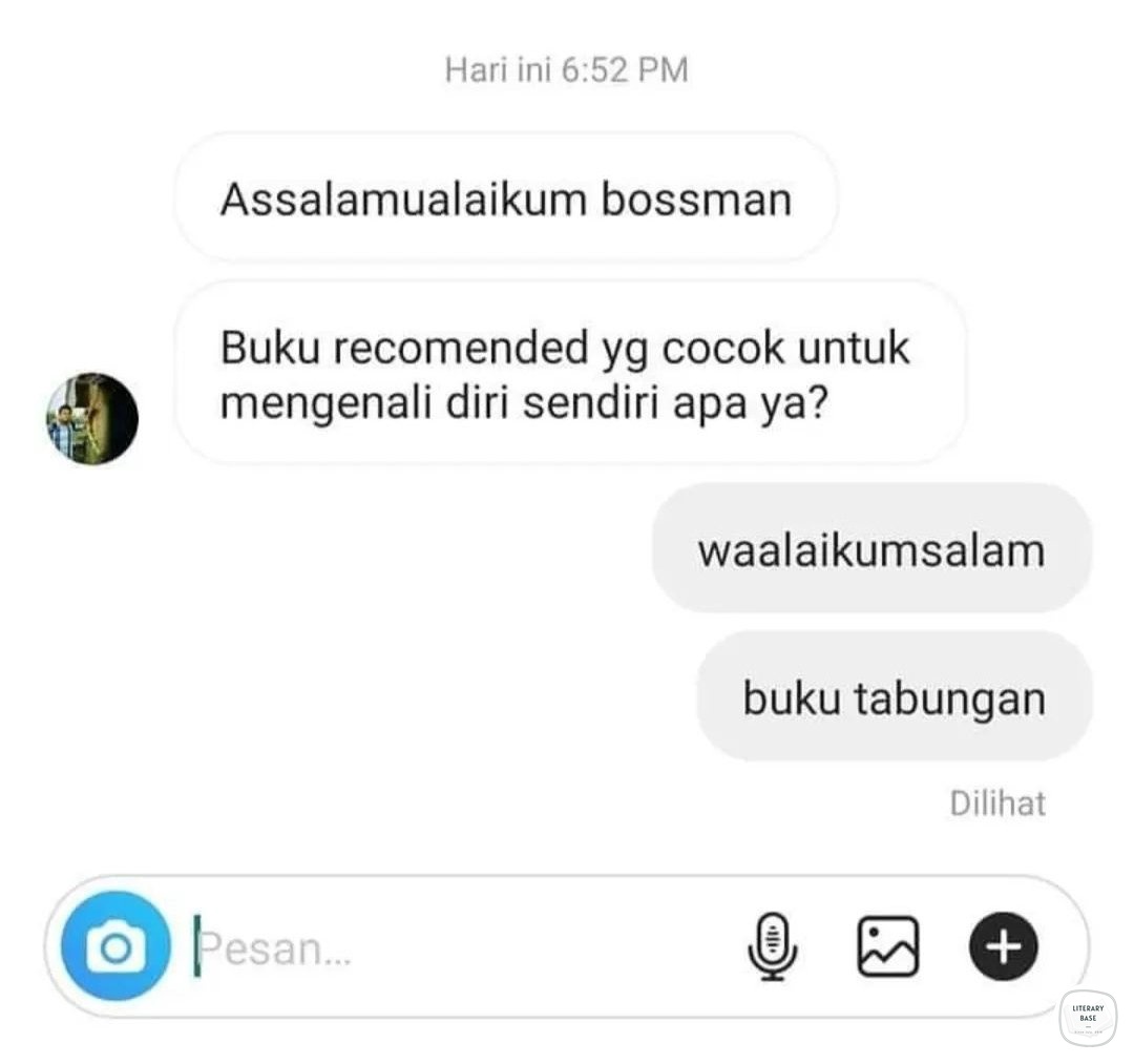 /lt drop buku self-help andalan kalian