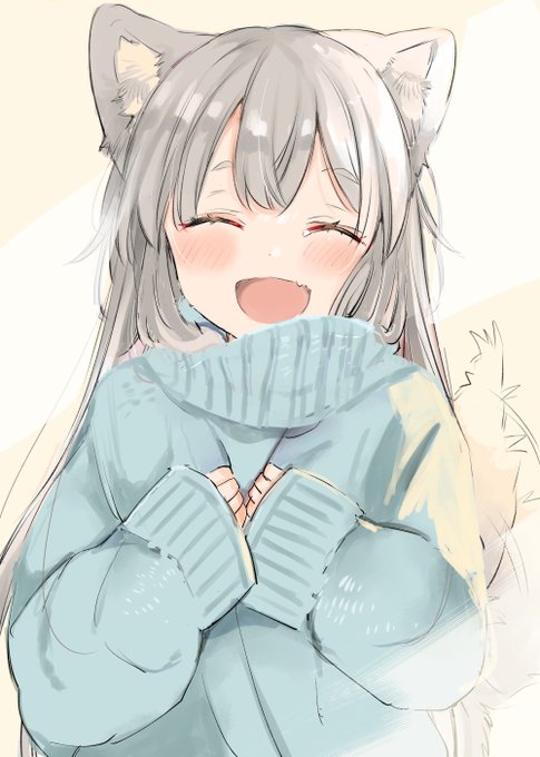 「あったかいです!ごしゅじんさまっ」ご主人様からのはじめてのプレゼント 