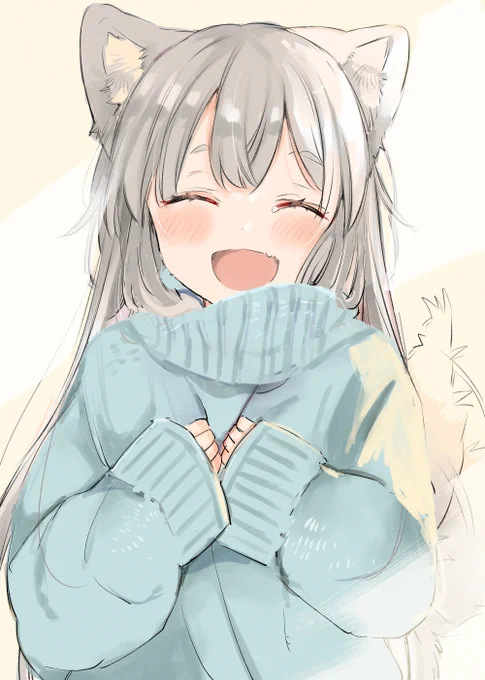 「あったかいです!ごしゅじんさまっ」ご主人様からのはじめてのプレゼント 