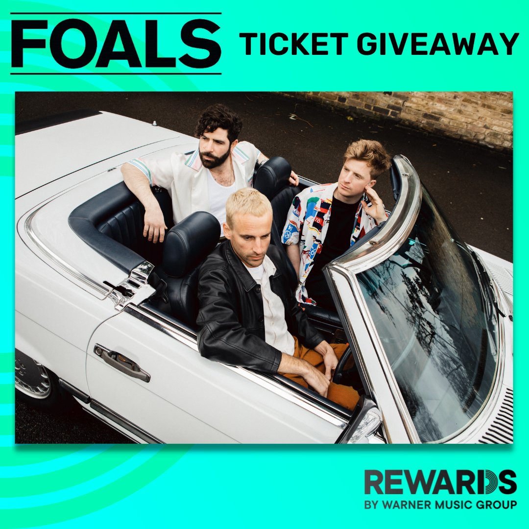 wmgrewards's tweet photo. LIFE IS YOURS 🌷 (and tickets to this tour could be too!) 

Enter to win tickets to see Foals' LIFE IS YOURS tour in the US https://t.co/edyzitbDqm https://t.co/OFnUGapggQ