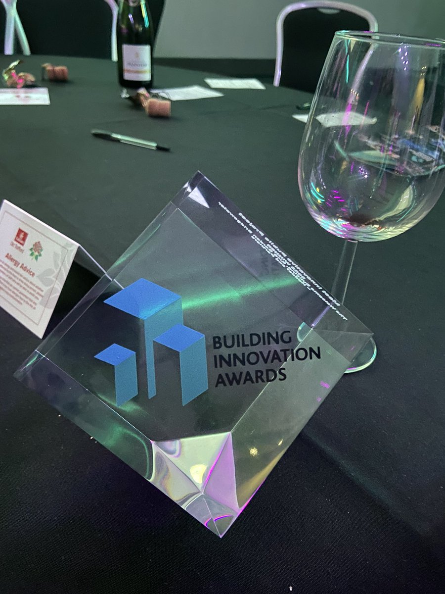StephanieOade's tweet photo. Another #proudwifey moment with a #BIAward22 for @hodderpartners & @RHSBridgewater Most Innovative Public Project #leadarchitect #community #salford @The_RHS https://t.co/aO47yP6jfE