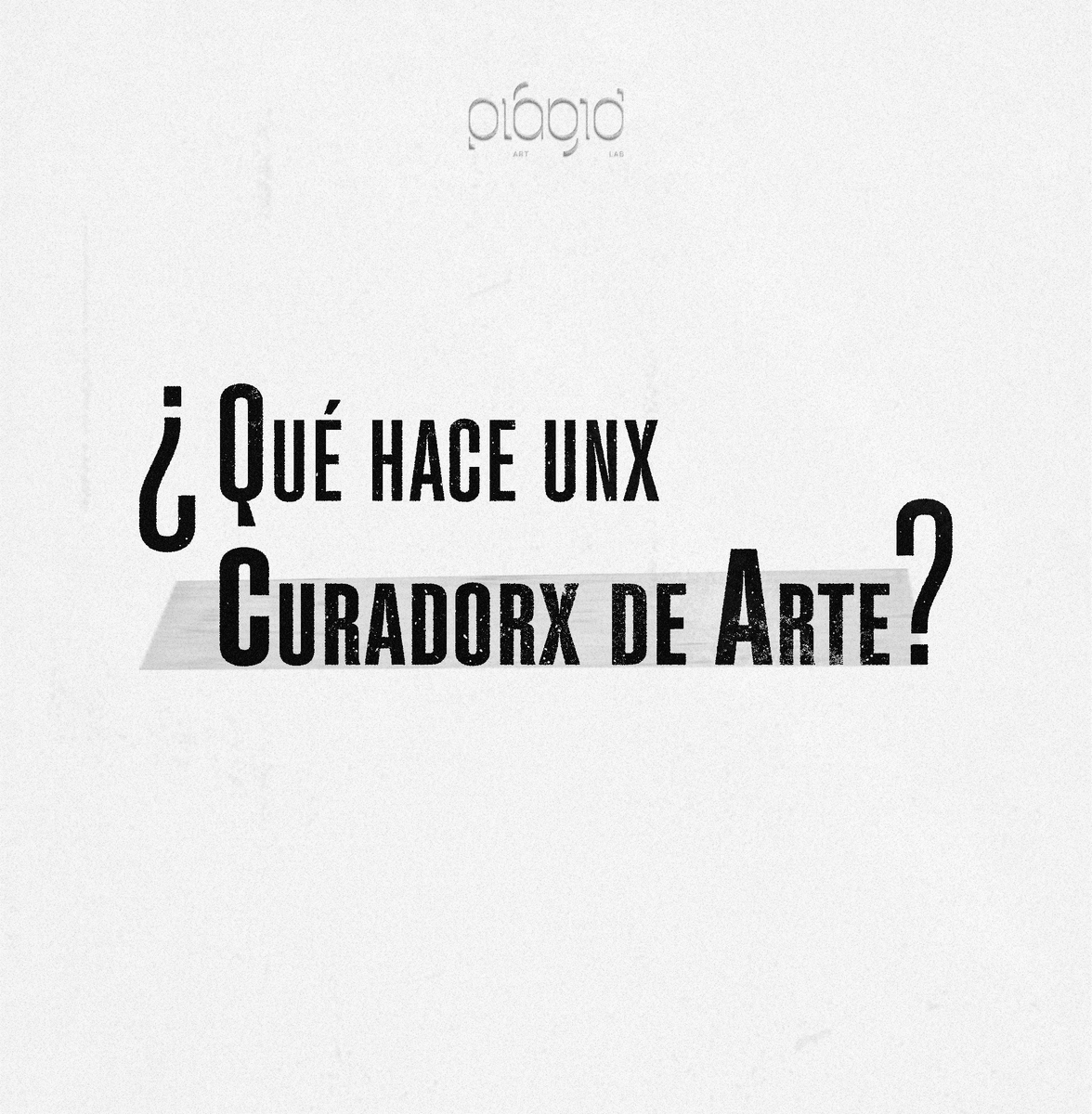Lxs curadorxs de #arte se encargan de la composición de una exposición, al conectar las obras que forman parte de esta para que transmitan un mensaje en conjunto.🧐Su trabajo es crucial para crear un diálogo entre las obras y lxs expectadorxs.