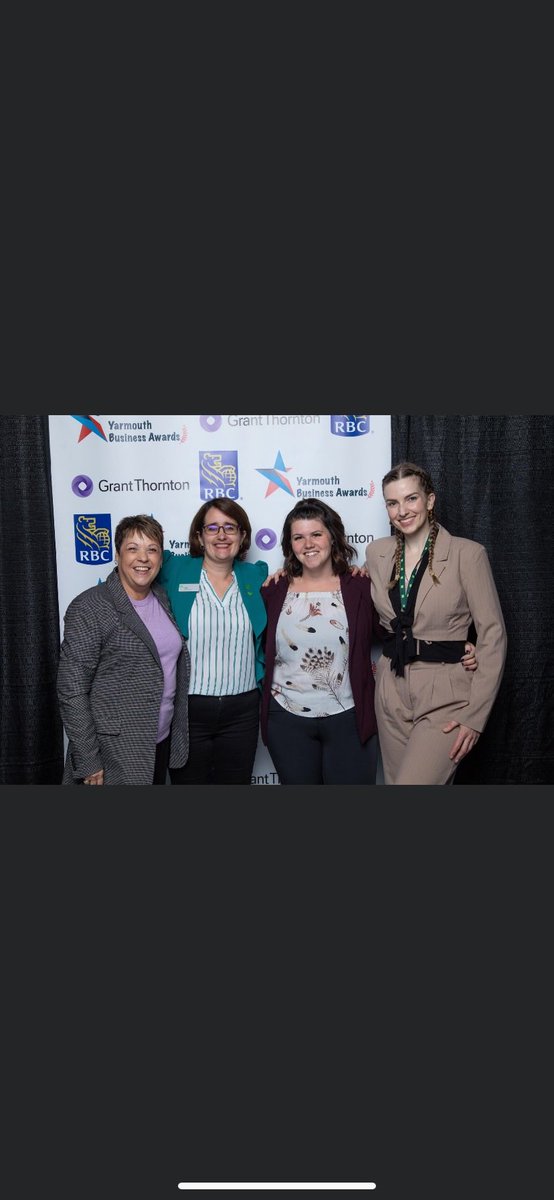 Team Yarmouth at the YarmouthChamber of  Commerce Business Awards!! Great event!!