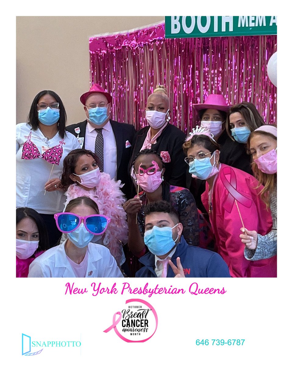 Breast Cancer Awareness Fair <a href="/nyphospital/">NewYork-Presbyterian</a> Queens! 
Thank you Cancer Team