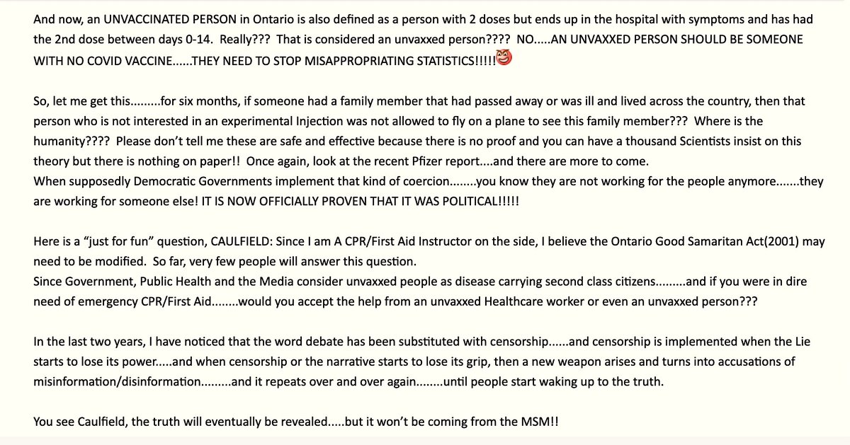 Timothy Caulfield tweet media