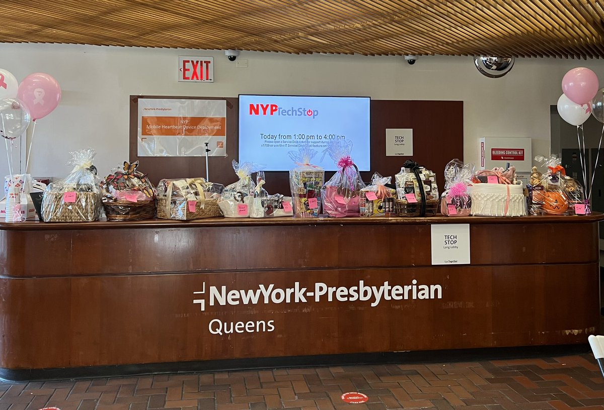 AnnuKapoorPolce's tweet photo. Breast Cancer Awareness Fair @nyphospital Queens! https://t.co/qT2qsoWFz8
