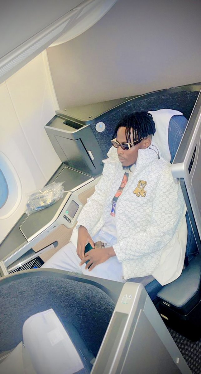 FancyGadam's tweet photo. Flying out to LONDON 🇬🇧 tonight … Wish us a safe flight ✈️ 

GadamNation am going to represent you well ❤️ https://t.co/VACeIrWGGm