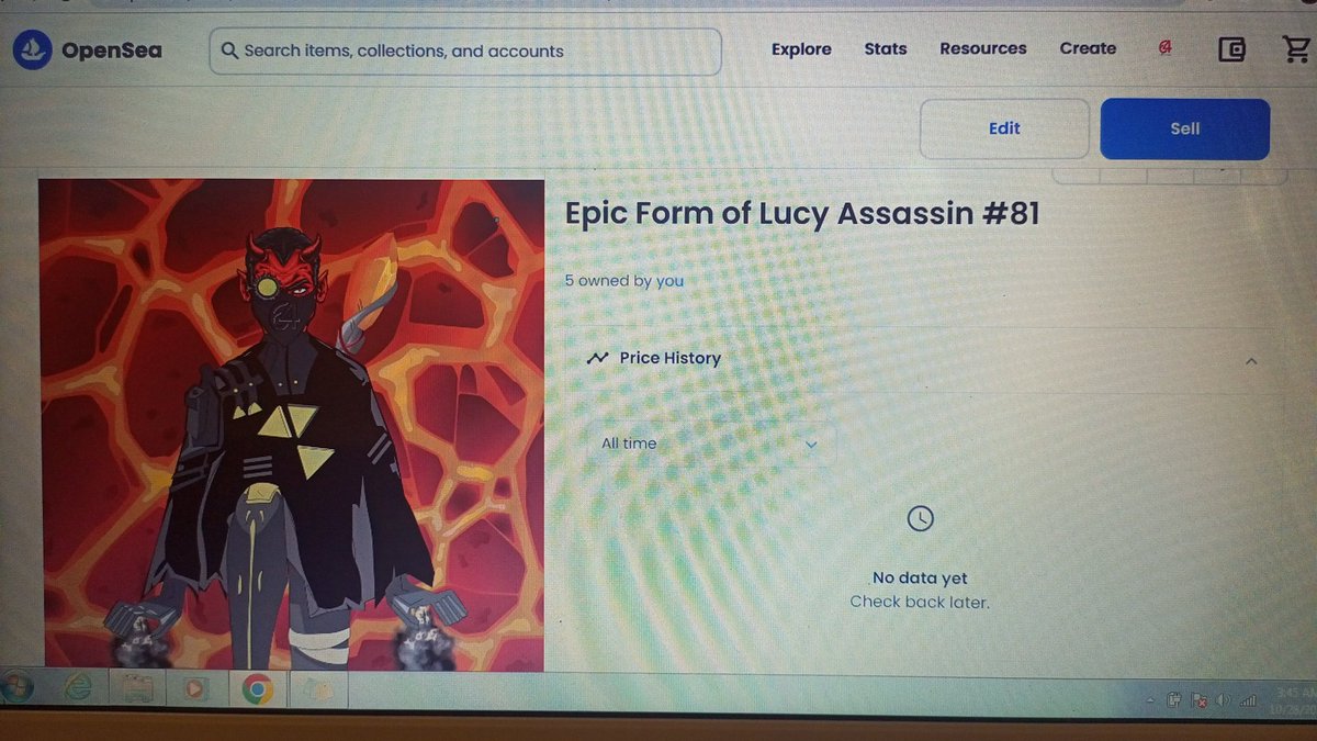 Droped Epic Form Of Lucy Assassin. 
Go n Checkout n Buy ❤ @gaia_crypt 
opensea.io/collection/luc… 
opensea.io/64-Shades
#NFT #NFTs #NFTpromotion #sellernft #NFTCommuinity #NFTMarketplace #NFTartists #NFTsales #NFTMINT #nftcollectors #NFTCollection