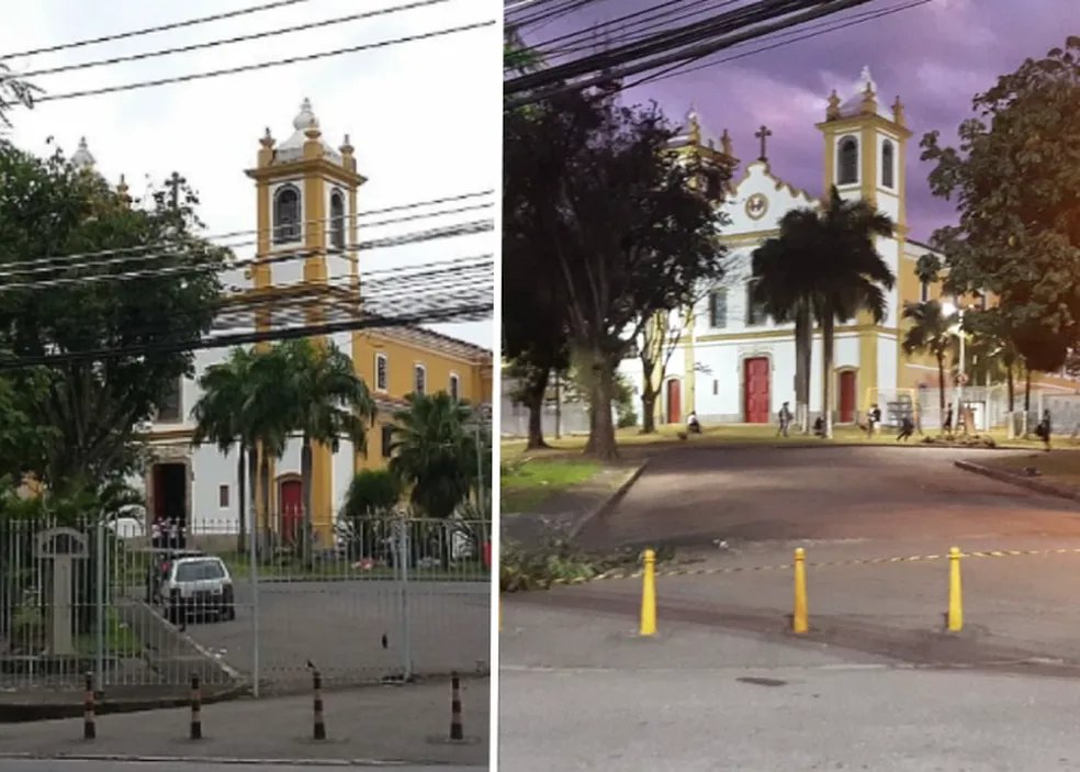 g1's tweet image. Igreja no Rio suspende missas e fecha por questões de segurança após ameaças e vandalismo de bolsonaristas, relatam padres e fiéis glo.bo/3U7QFG1 #g1