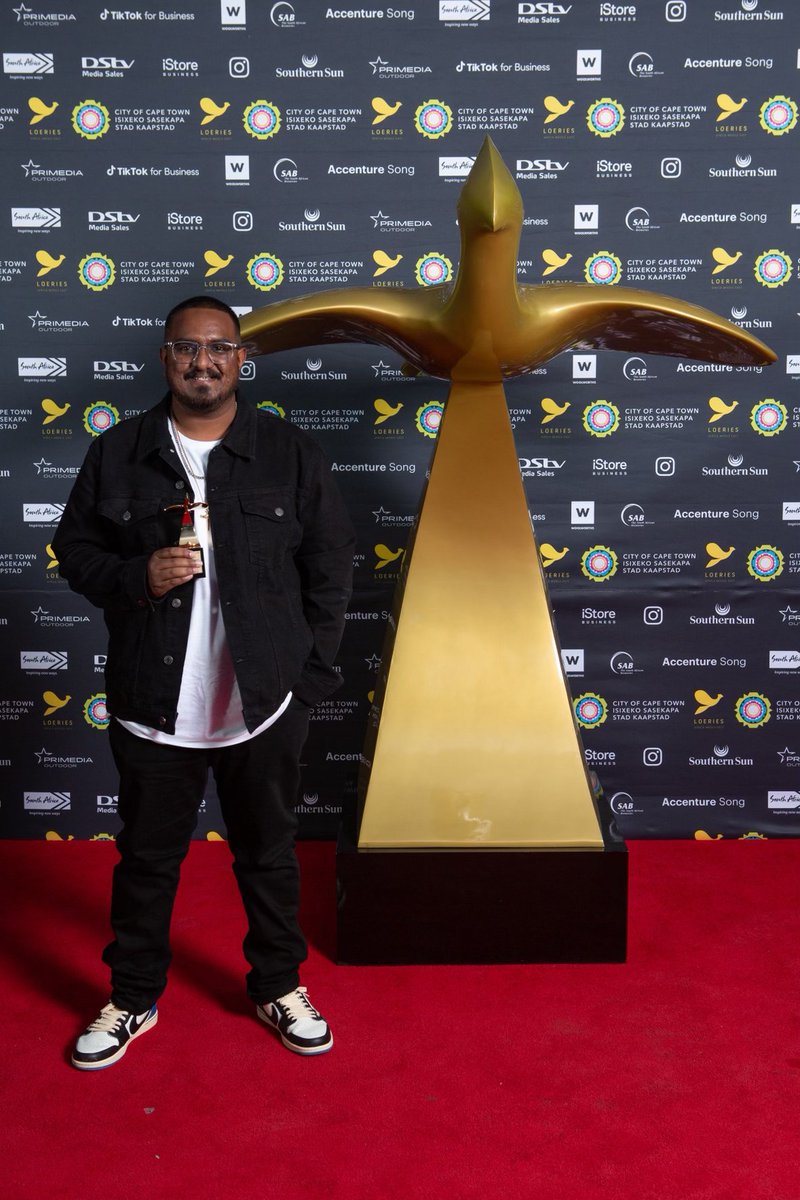 RaPhy1995's tweet photo. Having a hard time trying to convince myself that this actually happened – being named the Number 1 Young Creative in Africa and the Middle East at the 2022 @Loeries Awards – can’t seem to wake up from this dream… @joepublicadv @mcsaatchiabel #GodDid https://t.co/K0It1VRq6M