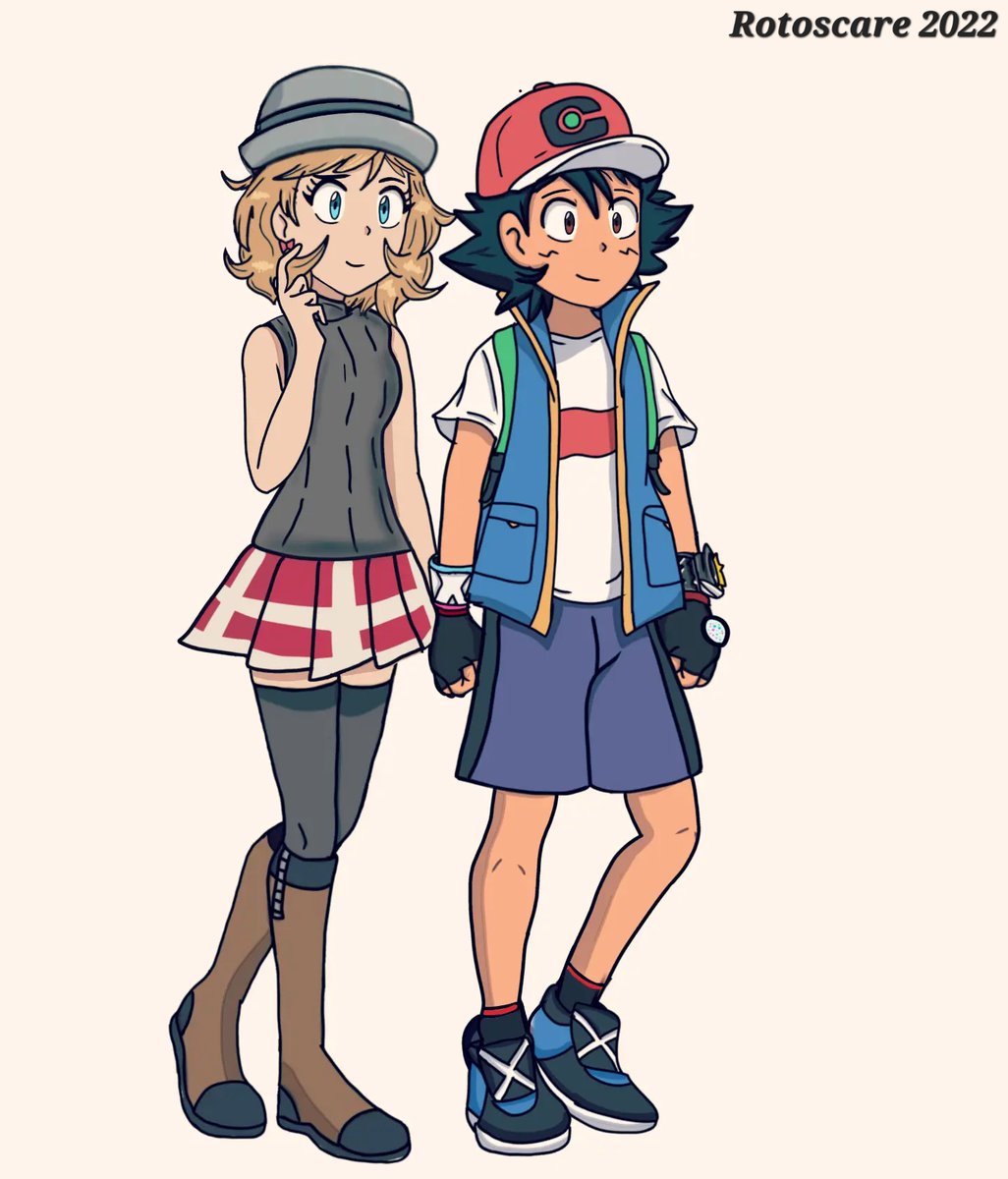 Rotoscare ⚒️ on X: Introducing Future AU Dawn! #Pokemon #au