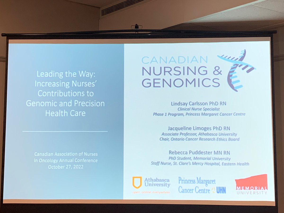Great day presenting a workshop at <a href="/CANO_ACIO/">CANO/ACIO</a> about genomic literacy in oncology nursing! Thanks so much to the attendees for your engagement!