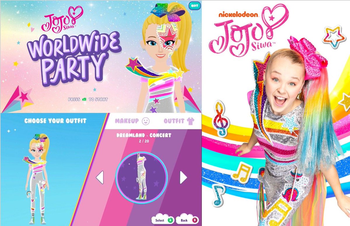 MiniBeatBoy's tweet photo. @thegameawards JoJo Siwa: Worldwide Party, for its non-violent, non-sexualized and inclusive nature. For being family friendly and teaching music to kids. https://t.co/KsRx9pEkN7
