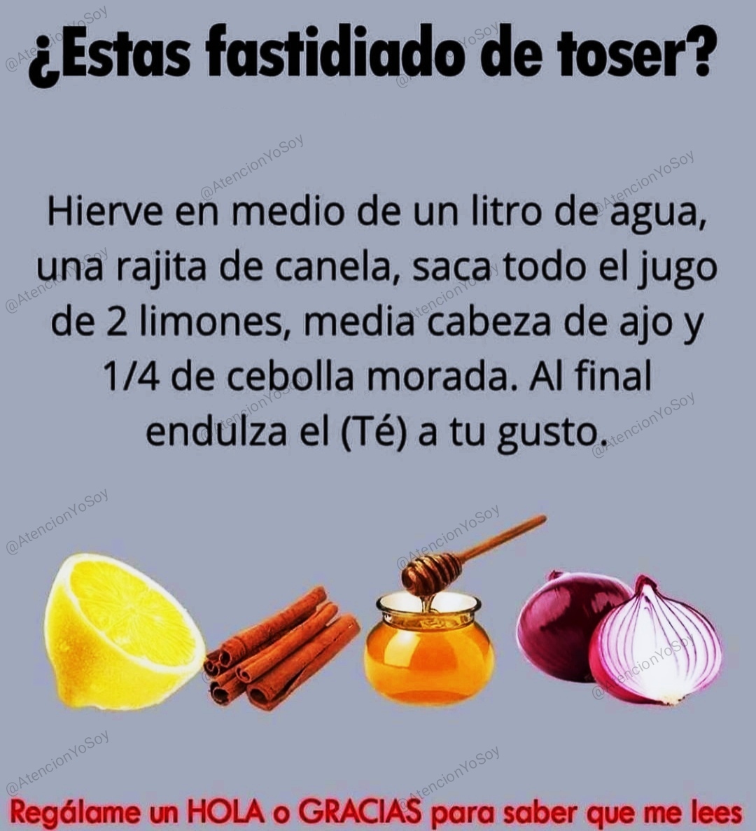 🙏✨💫🌞Tip Salud🌞💫✨🙏

*Regálame un Hola para saber que me lees*