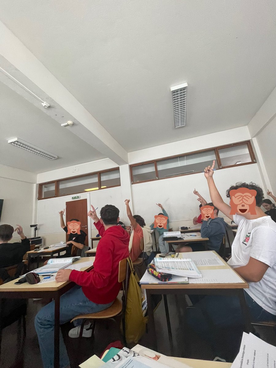 prof :”não tiro dúvidas durante o teste”
alunos asf: