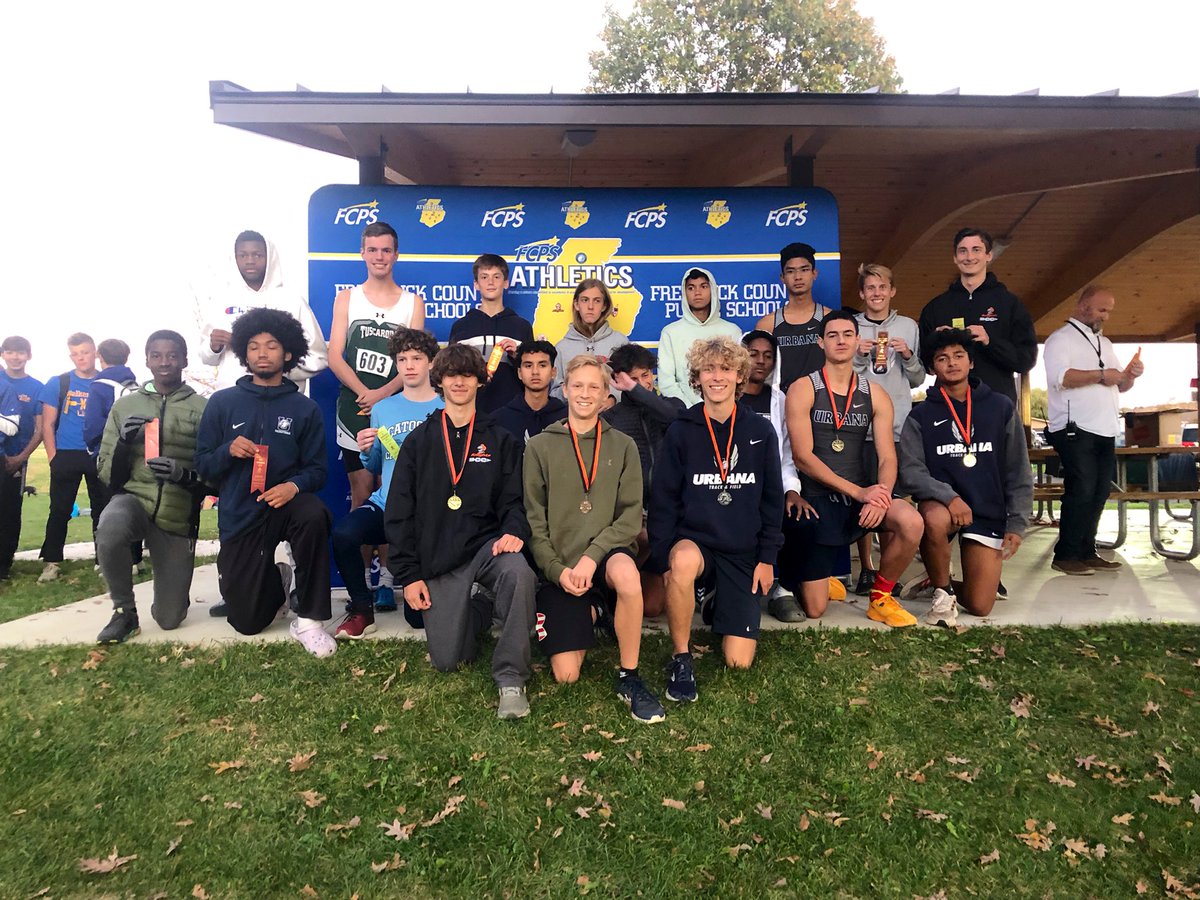 FCPSAthletics's tweet photo. We were reminded again this afternoon that Team @FCPSMaryland is FAST! Congratulations to all our varsity &amp; JV runners! ⭐️ https://t.co/4ZrNYGM2ve