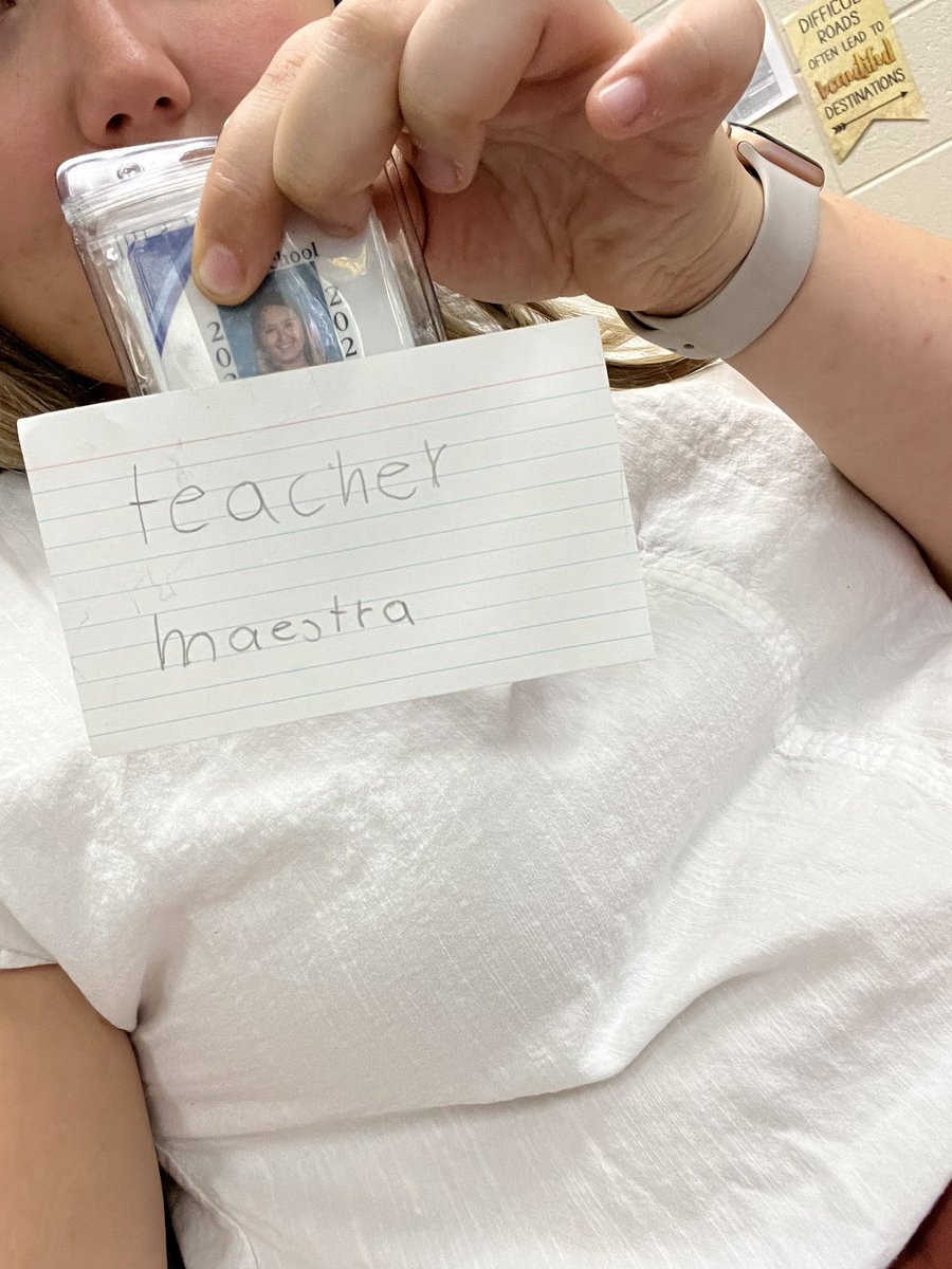 MsLeonardoClass's tweet image. Everything in our class is getting labeled by our amazing English language learners(including me)🤣