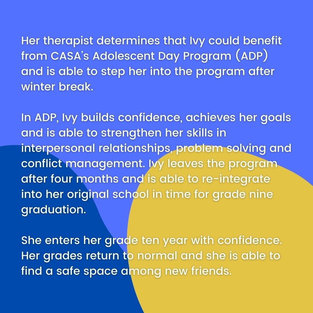 Core combines two previously separate services: Infant and Preschool Services and School Aged Services. Families are still able to access CASA through centralized intake for children 5-17, and through self-referral for children 3-5. Visit casaservices.org for more info.