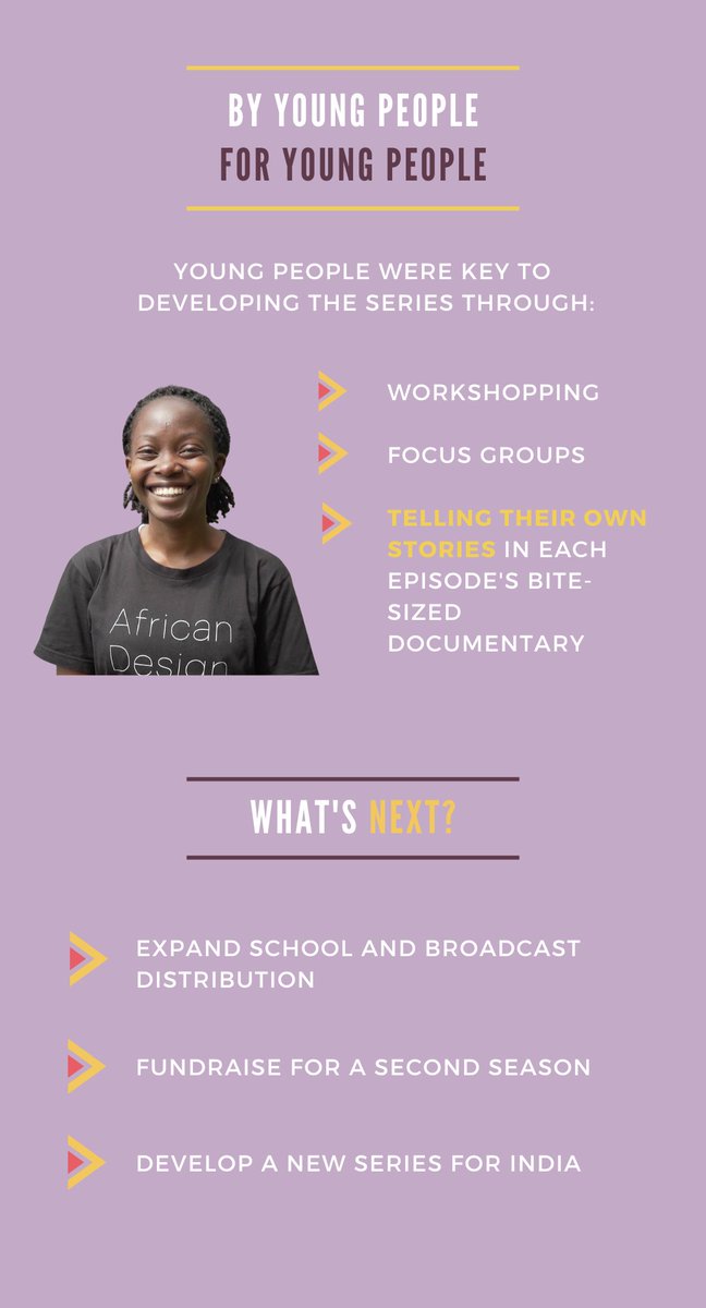 Impact(Ed) International (@impact_ed_intl) on Twitter photo Some fun facts about <a href="/MyBetterWorld1/">My Better World</a> - our Emmy nominated TV series 📺 👧🏿🧕🏿
It's making a significant impact among communities in sub-Saharan Africa & bringing many important stories to life. Read more here tinyurl.com/yc3uu2xx
#Emmys #Edutainment #iEmmys #infographic Some fun facts about <a href="/MyBetterWorld1/">My Better World</a> - our Emmy nominated TV series 📺 👧🏿🧕🏿
It's making a significant impact among communities in sub-Saharan Africa & bringing many important stories to life. Read more here tinyurl.com/yc3uu2xx
#Emmys #Edutainment #iEmmys #infographic