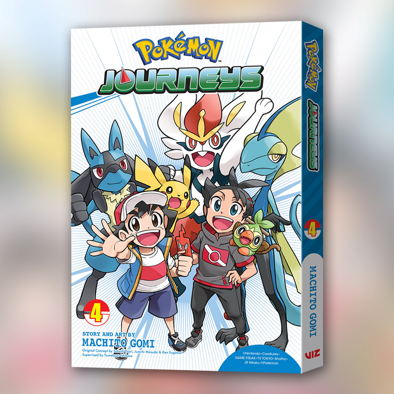 VIZ  Read a Free Preview of Pokémon Journeys, Vol. 2