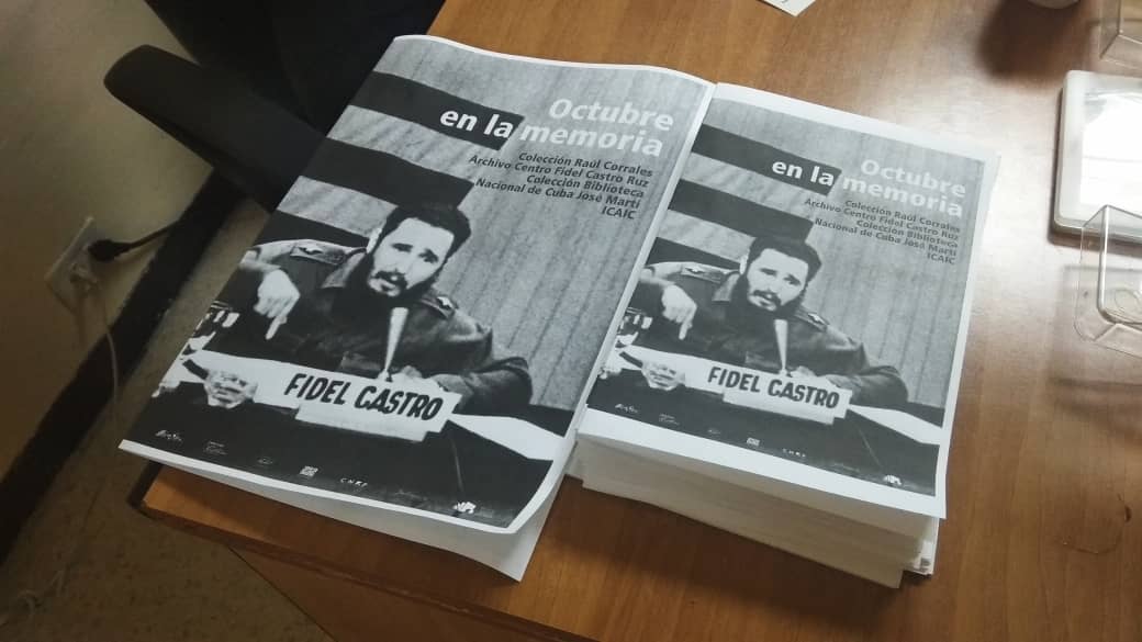 NormitaRDerivet's tweet photo. Inaugurada en el CPI "Octubre en la memoria"  exposición que documenta a través de la fotografía  épica revolucionaria los trascendentales acontecimientos de la crisis de octubre #CubaViveEnSuHistoria #CubaEsCultura https://t.co/NJYg7y8ZMa