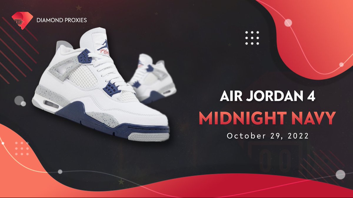 Jordan is coming back hard with the Retro 4s dropping in Navy Blue colorway. 🔥 As usual Diamond users are prepared with our updated Residential Proxy Pool for a cookout.👨‍🍳 Are you prepared?🤔 Enter a chance to win 5GB Plan: Follow✅ Retweet & Like✅ Tag a friend below⬇️