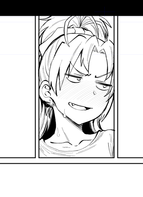 下書きペン入れ始めました 