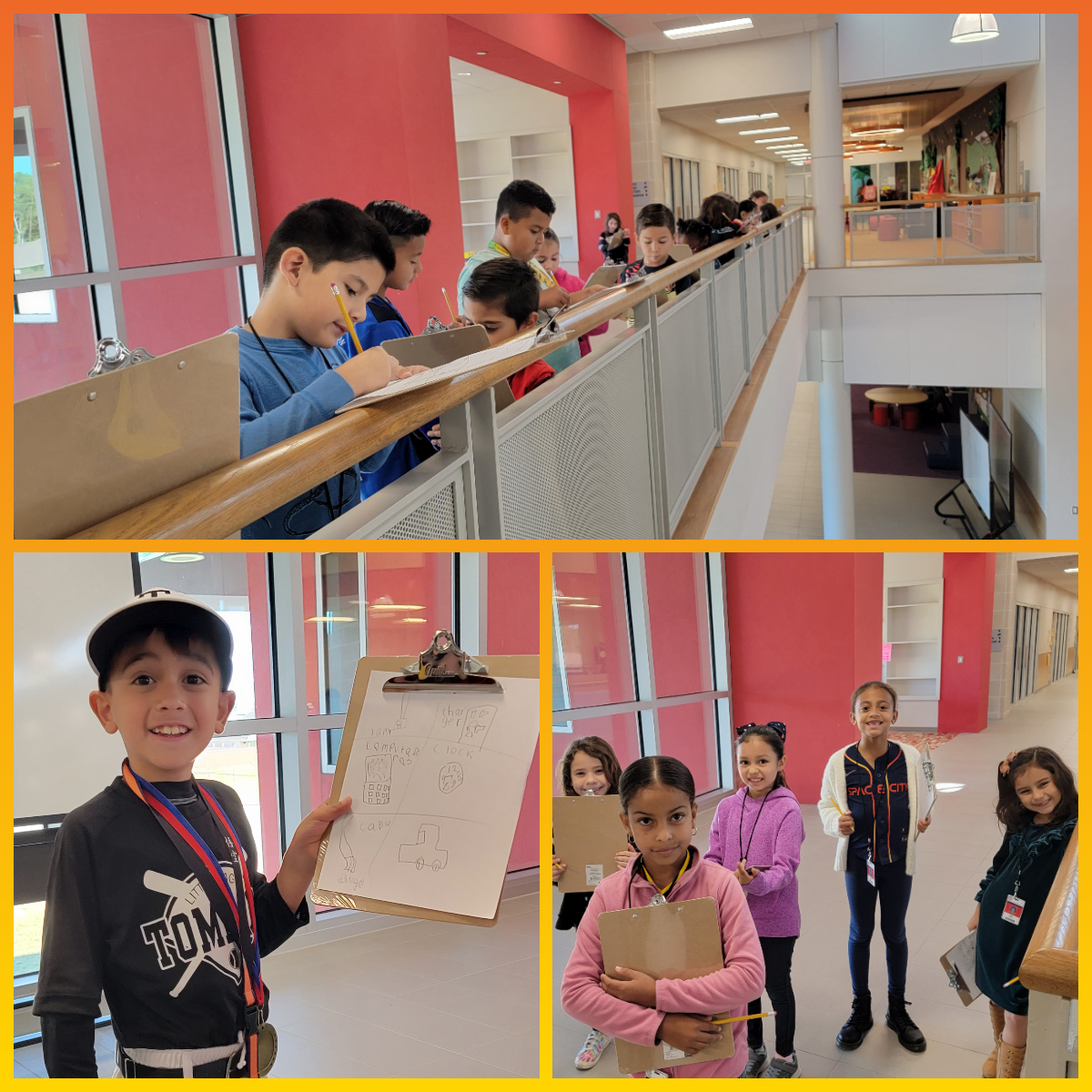 Timber Lakes Elementary Makerspace students learned about electricity. Their assignment was to walk around the school, find items that ran off electricity and draw a picture. These students were excited about what they found! #WeAreSplendora