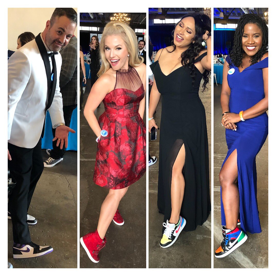 KSHB 41 News on Twitter: "Gift of Sole Gala morning show shoe