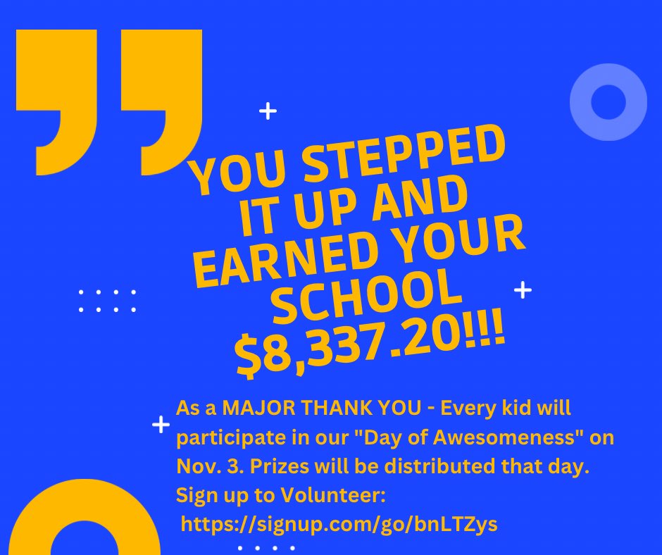 Kingsbury PTA (@kingsburypta) on Twitter photo We are floored by the generosity of our donors and excited to reward our kids! <a href="/KingsburyRUSD/">Kingsbury Elementary</a> We are floored by the generosity of our donors and excited to reward our kids! <a href="/KingsburyRUSD/">Kingsbury Elementary</a>