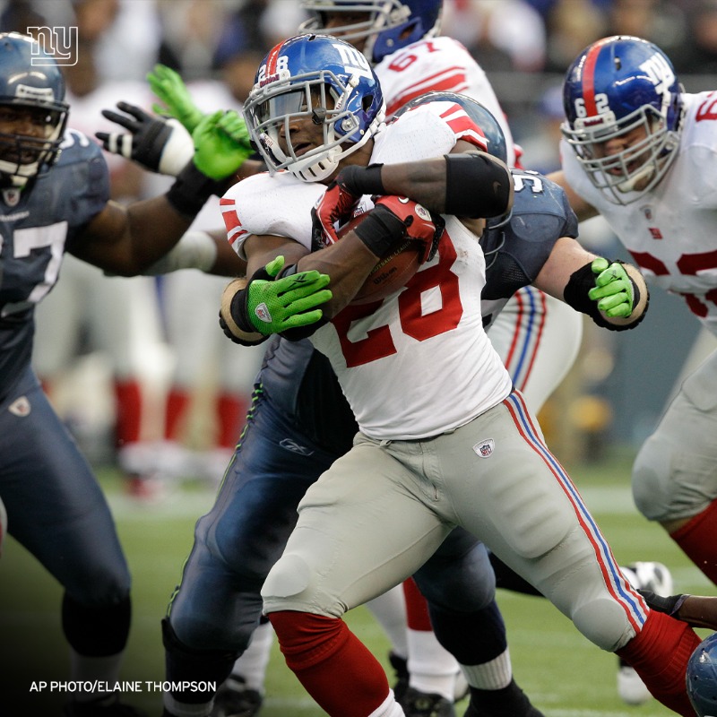 Giants's tweet photo. Who remembers this 41-7 victory against the Seahawks?! 😤  #TBT