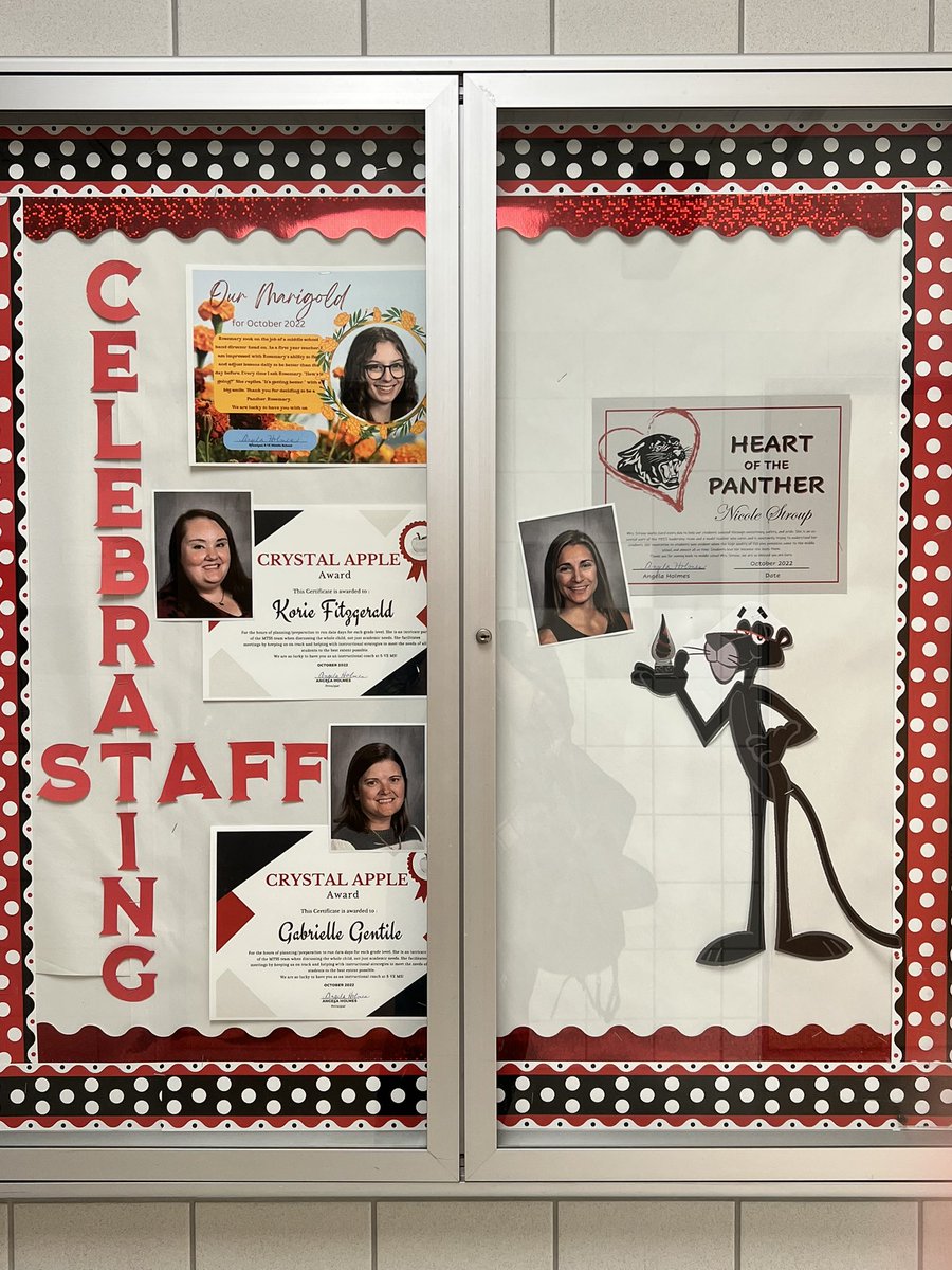 We love our fantastic staff! #pantherpride