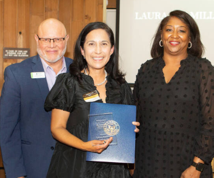 Celebrations continue! Congratulations to Dean Laura Alamillo! northbaybusinessjournal.com/article/articl… <a href="/SSU_1961/">Sonoma State University</a>