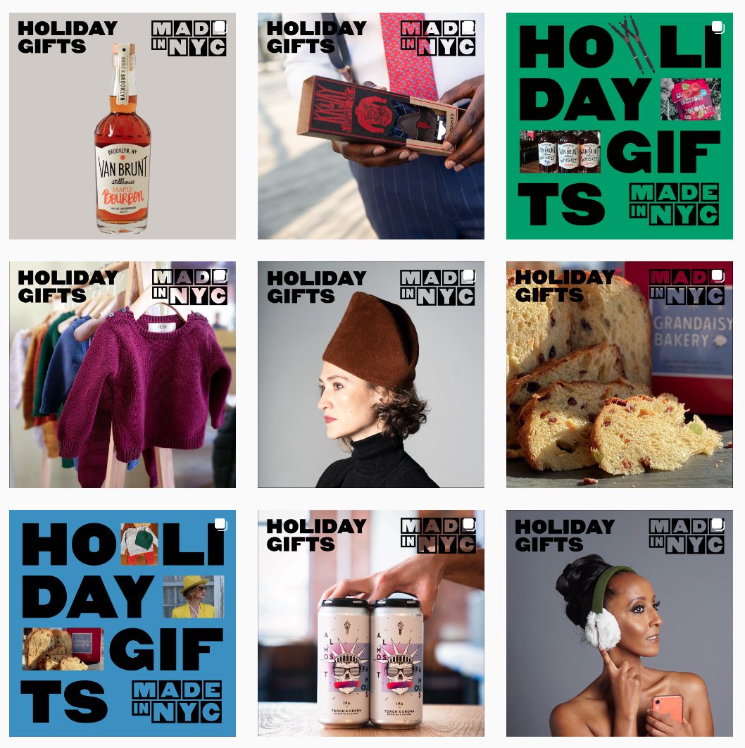 Would your product make a great present?  Apply to be featured on our social media platforms this holiday season. madeinnyc.org/news-events/ho…